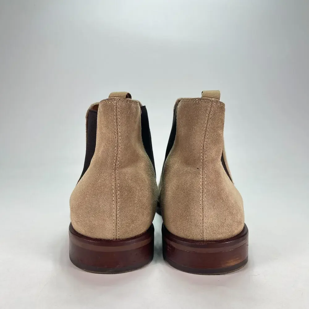 ALDO Gweracien Light Brown Slip-On Dress Shoes Chelsea Boots Men's Size 12